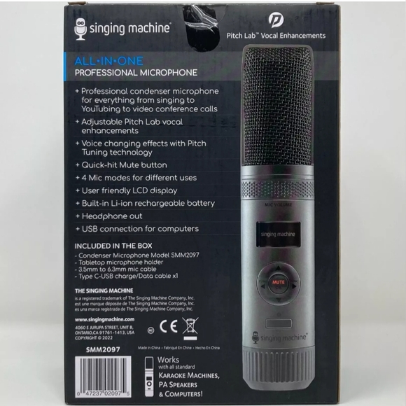 Professional Grade Microphone 🎤 brand new with box! 🔥 - Picture 3 of 13